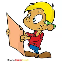 Schüler Clipart-Grafik