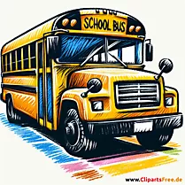 Schulbus Clipart