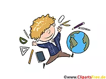 Schulische Bildung, Schulbilder, Schule Cliparts