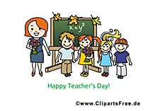 Teachers Day Clip Card, Art, Pic