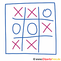 Tic Tac Toe afbeelding - cliparts School