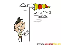 Windsack Clipart, Bild, Illustration