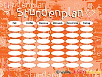 Wochenplan zum Ausdrucken