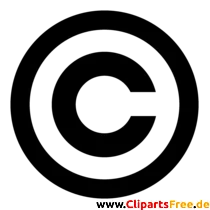 Copyright Symbol Clip Art free