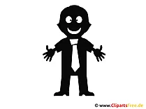 Freudiger Mensch Clipart
