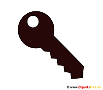 Schlüssel Clip Art, Bild, Illustration free