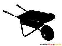 Schubkarre Clipart