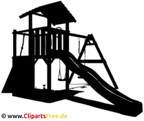 Spielplatz für Kinder Clipart