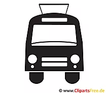 Trolleybus Clipart Icon