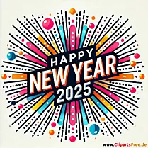 2025 clipart gratis