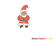 Bild Silvester Santa Claus