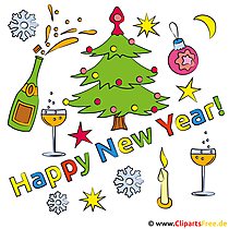 200 New Years Eve And Happy New Year Cliparts Pictures Graphics For Free Gif Png Jpg