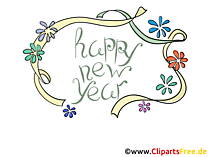 e Card zum Neujahr