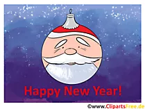 Ecards Frohes Neues Jahr kostenlos per Mail verschicken