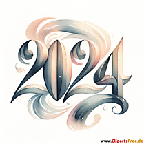 2024 Aquarell Bild