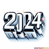 Silvester Clipart 2024