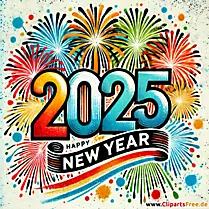 Frohes Neues Jahr 2025