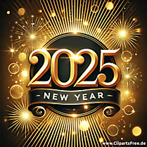 2025 Happy New Year E-Card