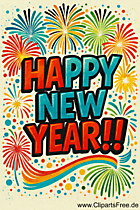 Happy New Year Clipart