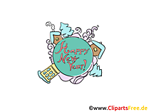 Guten Rutsch Wuensche Grusskarten