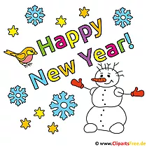 Happy New Year Bilder kostenlos
