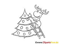 Happy New Year Bilder zum Malen