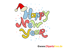 Happy New Year Greetings as eCards for free