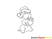 Little Dog, Puppy Coloring Sheet for free