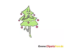 Neujahrs Cliparts Tannenbaum