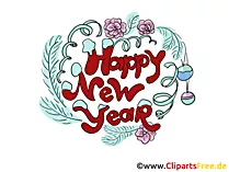 Neujahrsgruss als e Card versenden