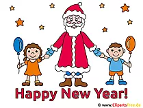 Neujahrskarte