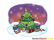 O Tannenbaum Clipart, Bild, Cartoon gratis