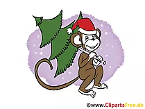 Silvester eCard, Clip Art, Image free