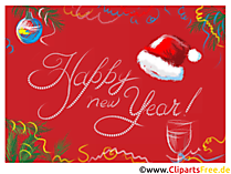 Silvester Grusskarten, Silvester E Cards