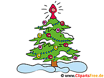 Clipart de árbol de Navidad