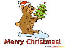 Kostenlose Karte mit Weihnachtsgrüssen