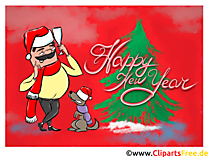 Wuensche fuers neue Jahr lustig