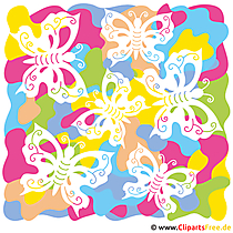 Butterfly Clp Art - Sommer Bilder gratis