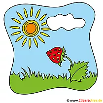 Erdbeere Clipart - Sommer Cliparts free
