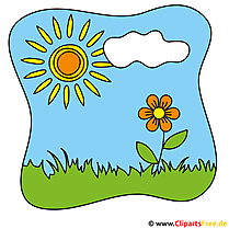Flower Clip Art - Kostenlose Bilder zum Sommer