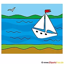 Segelschiff Clip Art - Lizenzfreie und kostenlose Bilder zum Sommer