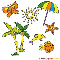 Sommer Cliparts free