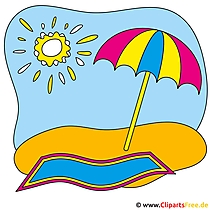 Strand Bilder - Sommer Cliparts free