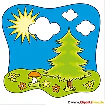 Tannenbaum Clip Art - Sommer Cliparts free