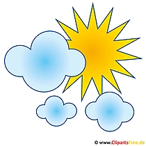 Wolken Clip Art gratis