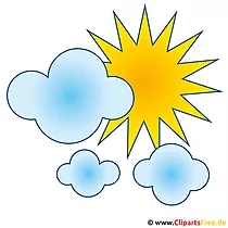 Wolken Clip Art gratis