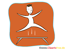 Gymnastik Sport Icon-Clipart