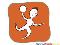 Handball Sport Icon-Clipart