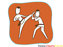 Karate Sport Icon-Clipart