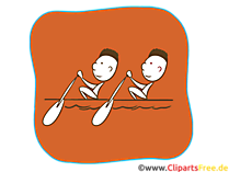 Rudern Sport Icon-Clipart